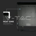 LED reflektor V-TAC, 100W studená biela, čierny