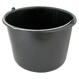 Vedro plast čierne 20L staveb