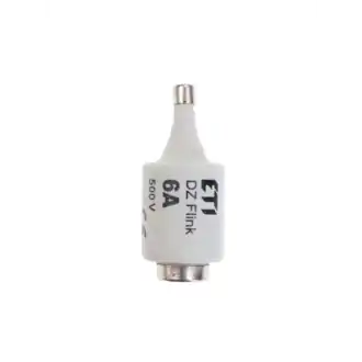Poistková patróna 6A/500V DII DZ/gF Flink