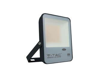 LED reflektor V-TAC, 100W studená biela, čierny