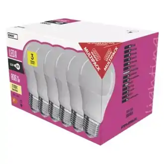 LED žiarovka E27 9W (=60W) WW CLS A60