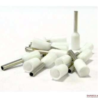 Dutinka izol. 0,75x8mm biela