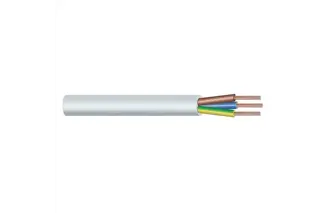 H05VV-F 3G0,75 biela (CYSY)