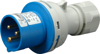 Vidlica IP54, IVN3232, 32A, 3P, 230V