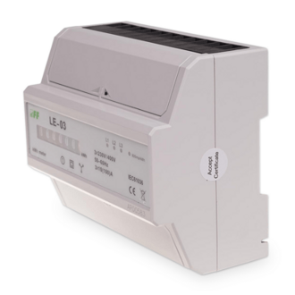Elektromer 3-fázový 100A, LE-03d digitálny