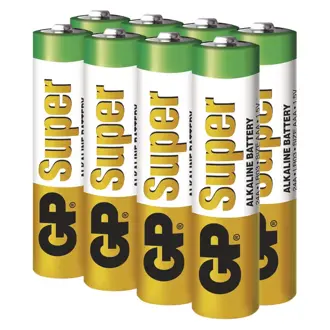GP alk. batéria SUPER AAA 1,5V LR03 6(+2)/1ks