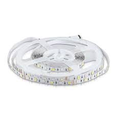 LED pás V-tac 10,8W/m, 12V, IP20 studená biela