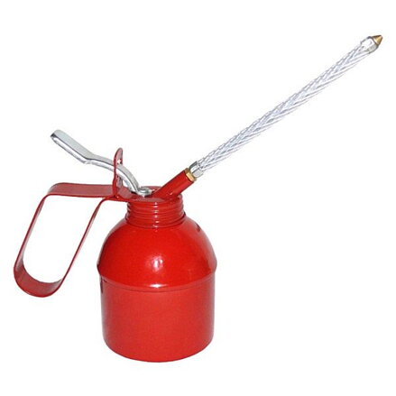 Olejnička 300ml kov, červená