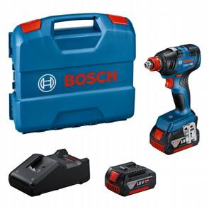 Uťahovač BOSCH rázový AKU GDX18V-200+GAL18V-40