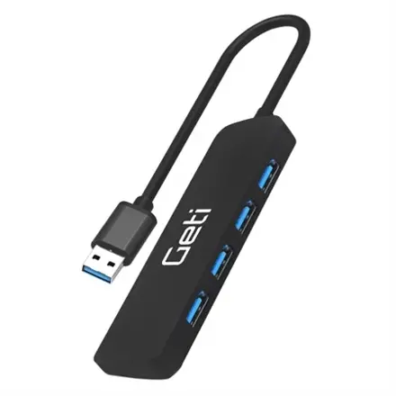 Rozbočovač GETI 4xUSB-A 3.0 GUH4A