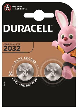 Batéria DURACELL gombíková CR2032 2/1ks