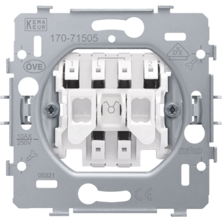 Vypínač NIKO č.5 250V 10A automatické svorky 