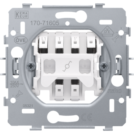 Vypínač NIKO č.6 250V 10A automatické svorky 