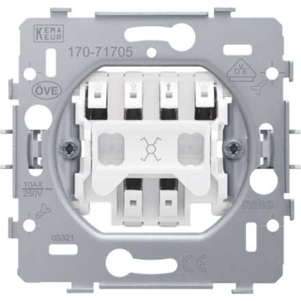 Vypínač NIKO č.7 250V 10A automatické svorky 