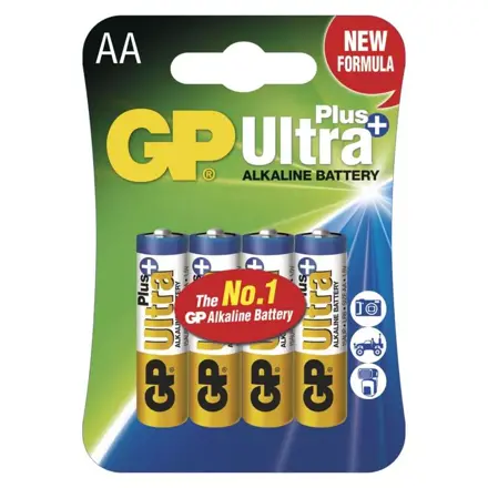GP alk. batéria ULTRA PLUS AA 1,5V LR6 8/1ks