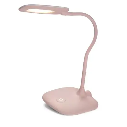 LED stolná lampa STELLA ružová