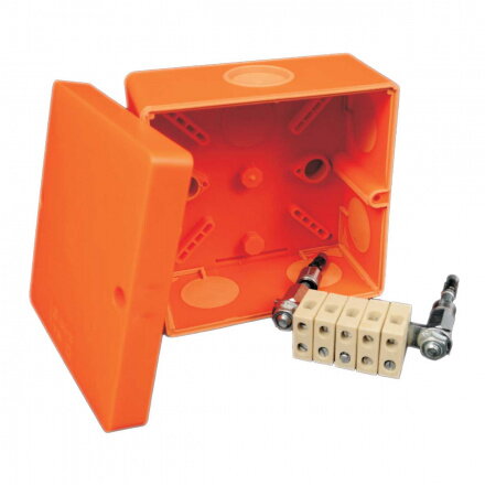 Krabica KOPOS protipožiarna oranž. IP66