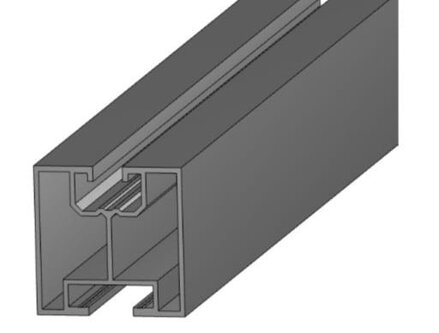 Profil FV AL 40x40 2210mm na 6 hr. skrutku