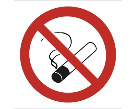 Nálepka Zákaz fajčenia, 150mm