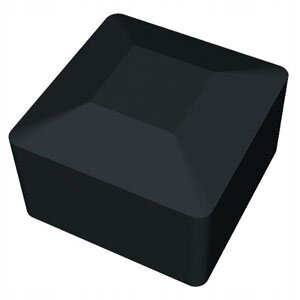 Zátka FV pre inštalačný profil 40x40 čierna
