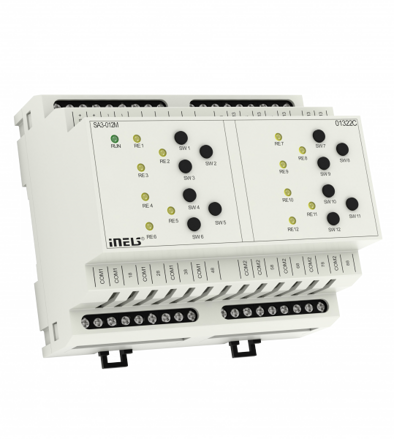 iNELS3 spínací 12kanal. aktor, 12x spín kon, 8A 6M