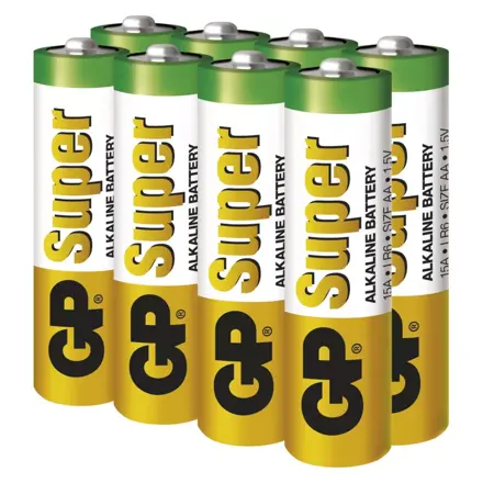 GP alk. batéria SUPER AA 1,5V LR6 6(+2)/1ks