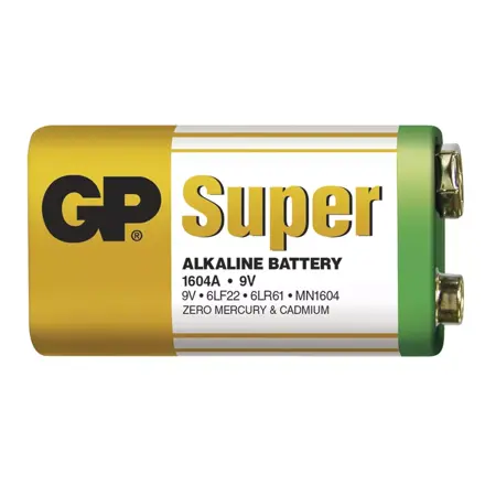 GP alk. batéria SUPER 9V 6LF22 6LR61 MN1604 1ks