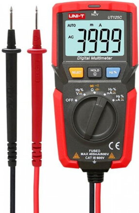 Multimeter UNI-T vreckový 600V AC/DC