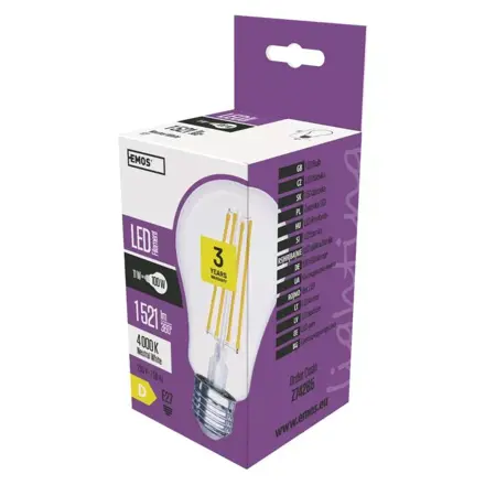 LED žiarovka E27 11W (=100W) NW FLM A60 A++ 