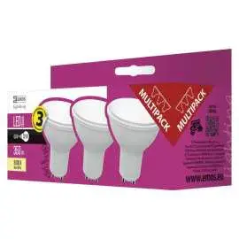 LED žiarovka GU10 4,5W (=32W) WW CLS set 3ks