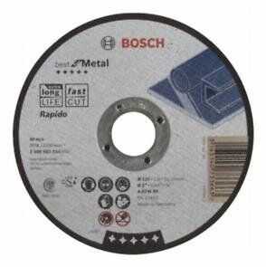 Rezný kotúč BOSCH METAL RAPIDO 125x1mm Rezný kotúč BOSCH METAL RAPIDO 125x1mm
