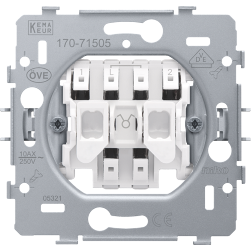 Vypínač NIKO č.5 250V 10A automatické svorky Vypínač NIKO č.5 250V 10A automatické svorky