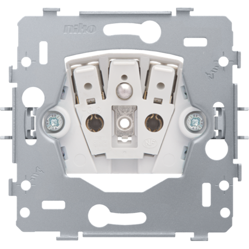 Zásuvka NIKO 250V 16A 28,5mm  a. svorky s rozperka