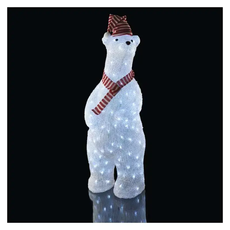 LED Vian. medveď 160LED 80cm IP44 CW časovač LED Vian. medveď 160LED 80cm IP44 CW časovač
