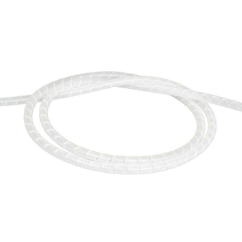 Zväzovacia špirála 4-20mm biela