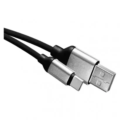 USB 2.0 A/M-C/M 1m čierny