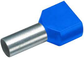 2-Dutinka izol.2,5x10mm modrá - 100ks 
